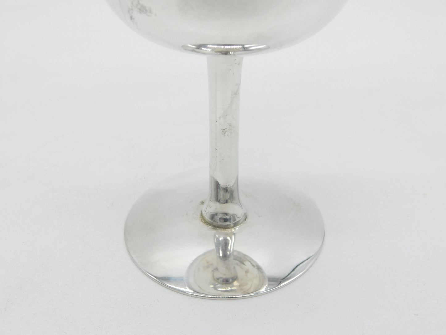 Edwardian Sterling Silver Wine Goblet or Chalice Antique 1909 Sheffield