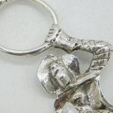 George IV Sterling Silver Harlequin Monkey Novelty Sugar Nips Antique c1830