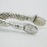 George IV Sterling Silver Harlequin Monkey Novelty Sugar Nips Antique c1830