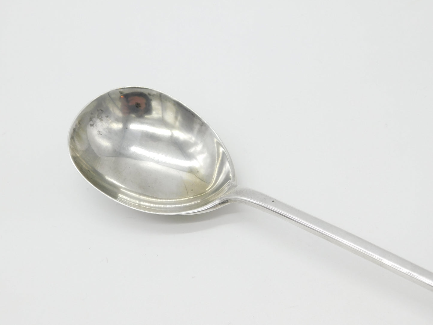 Victorian Sterling Silver Seal Top Eagle Apostle Spoon Antique 1895 London