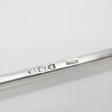 Victorian Sterling Silver Seal Top Eagle Apostle Spoon Antique 1895 London
