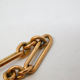 Victorian 9ct Rose Gold Trombone Link Albert Watch Chain or Necklace Antique c1890