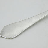 Lewes Provincial Queen Anne Sterling Silver Dog-Nose Tablespoon Antique c1710