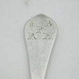 Lewes Provincial Queen Anne Sterling Silver Dog-Nose Tablespoon Antique c1710