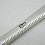 Lewes Provincial Queen Anne Sterling Silver Dog-Nose Tablespoon Antique c1710
