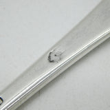 Lewes Provincial Queen Anne Sterling Silver Dog-Nose Tablespoon Antique c1710