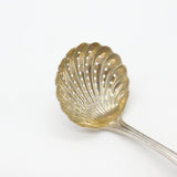 American Sterling Silver Caster Spoon with Ram Detail Antique c1900 Art Nouveau