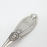 American Sterling Silver Caster Spoon with Ram Detail Antique c1900 Art Nouveau