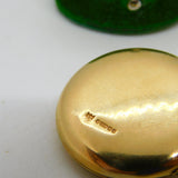 9ct Yellow Gold Floral Pattern Portrait Locket Pendant Vintage 1965 Birmingham