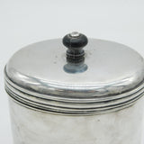 19th Century Russian Silver Tea Caddy Antique 1841 Moscow Joseph Wiberg