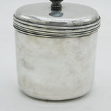 19th Century Russian Silver Tea Caddy Antique 1841 Moscow Joseph Wiberg
