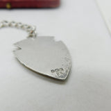 Sterling Silver Graduating Albert Link Watch Chain Antique 1897 Victorian