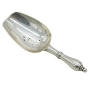 19th Century Russian Silver Monogram  Tea Caddy Spoon Antique c1880