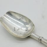 19th Century Russian Silver Monogram  Tea Caddy Spoon Antique c1880