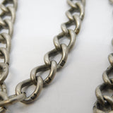 Victorian Sterling Silver Albert Watch Chain Antique 1893 Birmingham