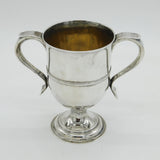 George III Sterling Silver Two-Handled Loving Cup Antique 1816 London