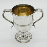 George III Sterling Silver Two-Handled Loving Cup Antique 1816 London