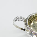 Georgian Sterling Silver Cream Jug Dove Crest Antique 1829 London Gilded