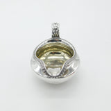Georgian Sterling Silver Cream Jug Dove Crest Antique 1829 London Gilded