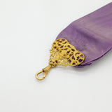 French Yellow Metal Ornate Sewing Chatelaine Clip Antique Regency c1830