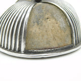 Victorian Sterling Silver Novelty Jockey Cap Pin Cushion Antique c1890