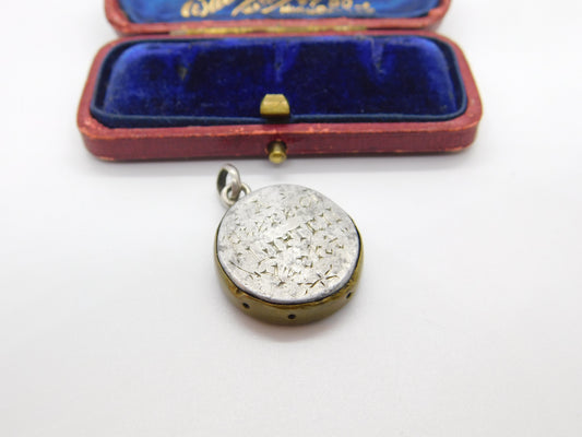 Victorian Maritime Charm Formed of 'A Piece of Lipton's Yacht' Antique c1898