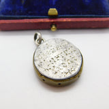 Victorian Maritime Charm Formed of 'A Piece of Lipton's Yacht' Antique c1898