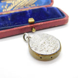 Victorian Maritime Charm Formed of 'A Piece of Lipton's Yacht' Antique c1898