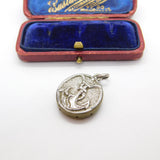 Victorian Maritime Charm Formed of 'A Piece of Lipton's Yacht' Antique c1898