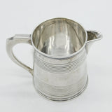 George III Sterling Silver Lined Cream Jug Antique 1813 London Bateman
