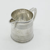 George III Sterling Silver Lined Cream Jug Antique 1813 London Bateman