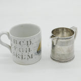 George III Sterling Silver Lined Cream Jug Antique 1813 London Bateman