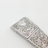 Large Sterling Silver Sewing Case Art Nouveau Antique 1899 Victorian London
