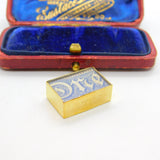 9ct Yellow Gold £1 Note In Case of Emergency Charm Vintage 1983 London
