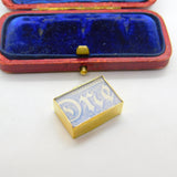 9ct Yellow Gold £1 Note In Case of Emergency Charm Vintage 1983 London