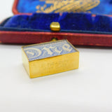 9ct Yellow Gold £1 Note In Case of Emergency Charm Vintage 1983 London
