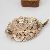 18th Century Indian Mughal Floral Snake Pendant Rock Crystal, Ruby c1780 Antique