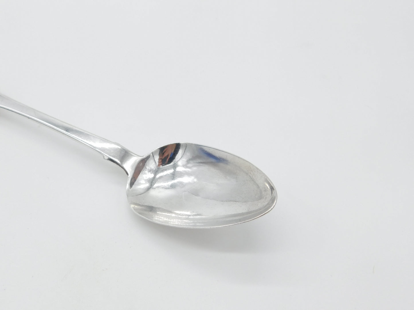 Irish Sterling Silver Fiddle Thread Serving Spoon Antique 1828 Dublin Georgian