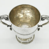Irish George II Sterling Silver Loving Cup or Trophy Antique c1750 Dublin