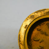 19th Century Austro Hungarian .900 Silver Gilt, Garnet, Turquoise, Enamel Locket Antique c1860s