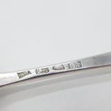 Early Georgian Sterling Silver Serving Spoon Antique 1767 London Bright Cut