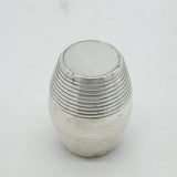 George III Sterling Silver Novelty Barrel Form Nutmeg Grater Antique c1750 'DJ'