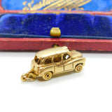 9ct Gold Opening 'London Diesel Taxi for Hire' Charm 1972 London Vintage