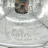 Georgian Sterling Silver Maritime Presentation Coffee Pot & Burner Antique 1837 London