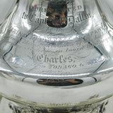 Georgian Sterling Silver Maritime Presentation Coffee Pot & Burner Antique 1837 London