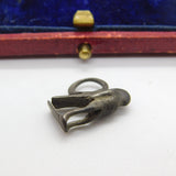 Ancient Roman Silver Eagle Form Pendant or Charm British circa AD 200
