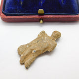 Ancient Roman Metal Statue Keepsake of Mercury Early Detecting Find