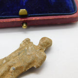 Ancient Roman Metal Statue Keepsake of Mercury Early Detecting Find