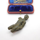 Ancient Roman Cast Bronze Statuette Figure of God Apollo circa 200 AD