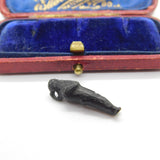 Ancient Roman Case Bronze Harpocrates Charm or Pendant circa 200 AD